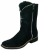 Twisted X MTH0004 for $154.99 Men's' Top Hand Western Boot with Distressed Black Leather Foot and a New Wide Toe